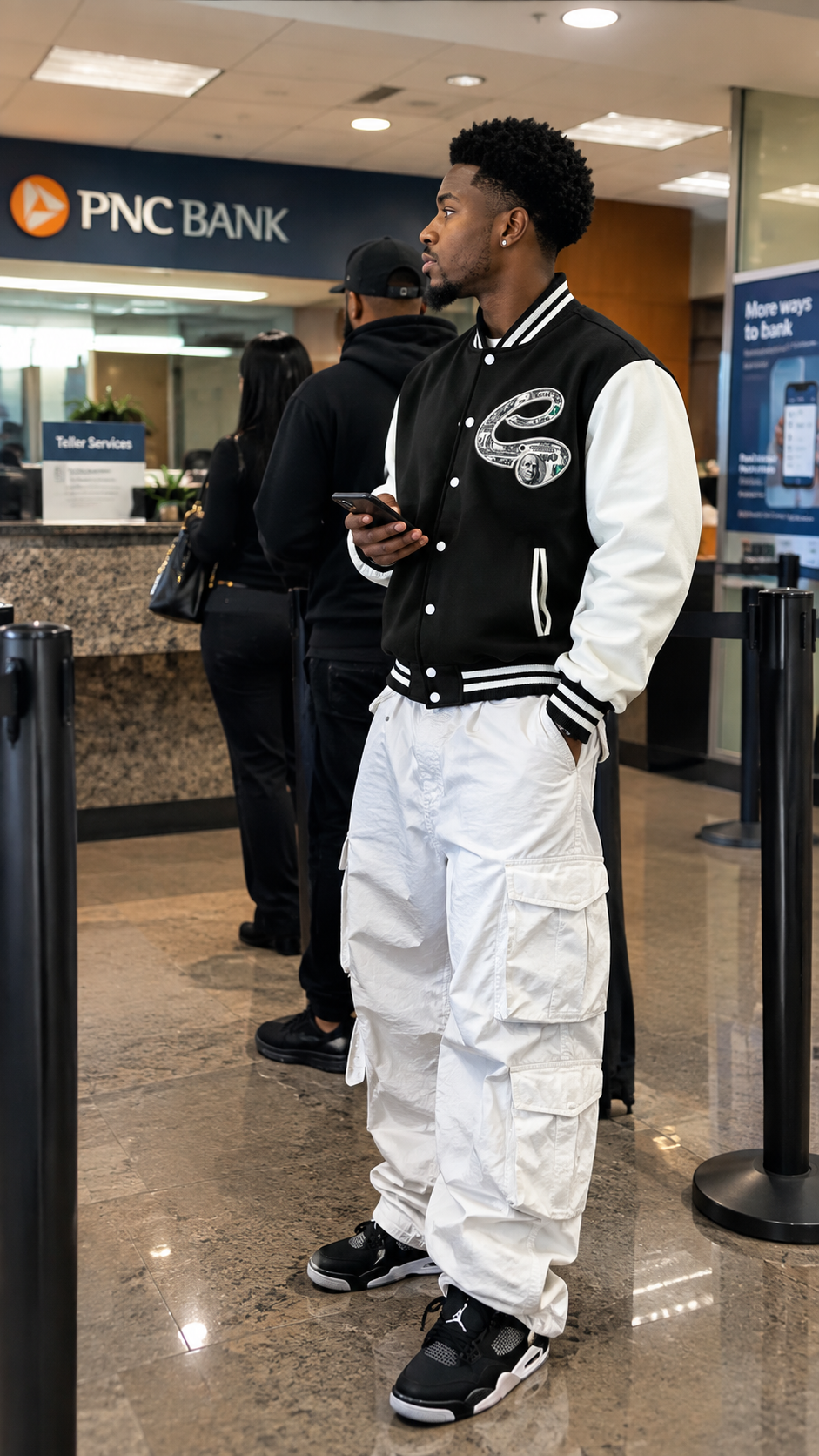 EARNERwear “Money EARNER” Varsity Jacket