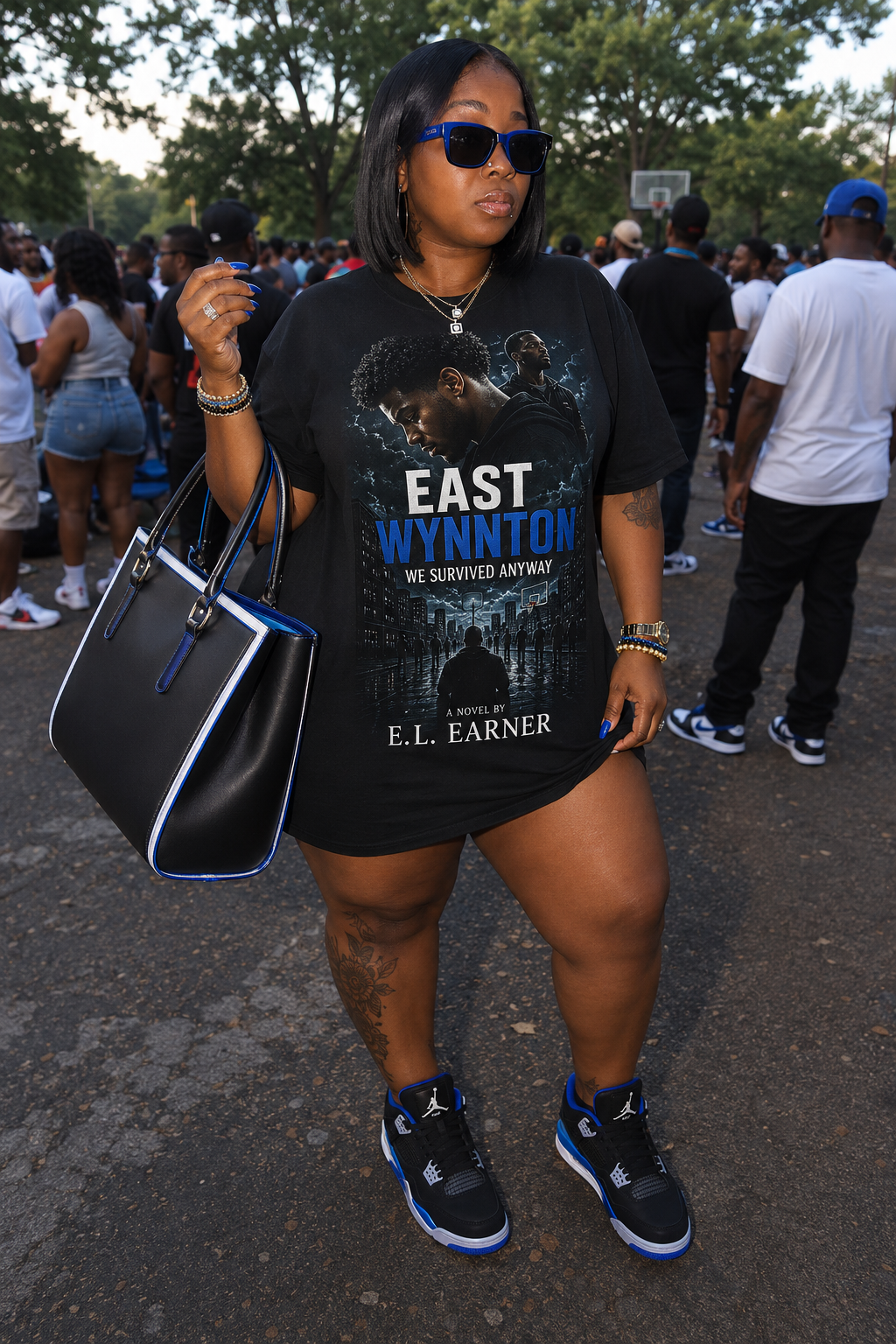 From the book 'East Wynnton: We Survived Anyway' T-Shirt