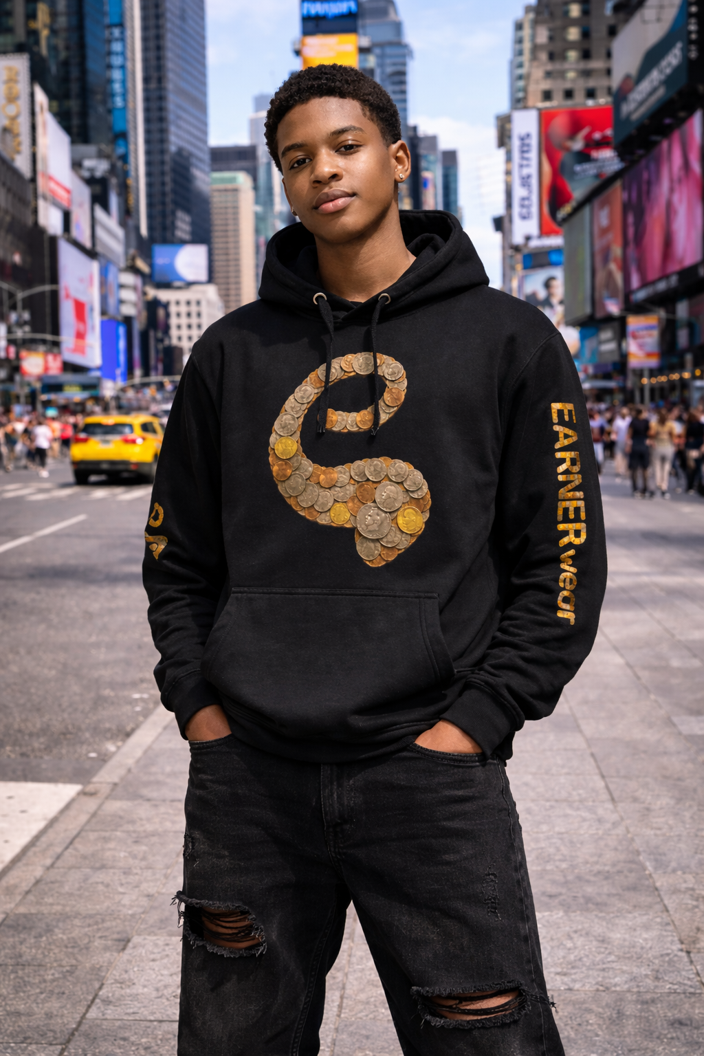 EARNERwear Coin Logo Hoodie