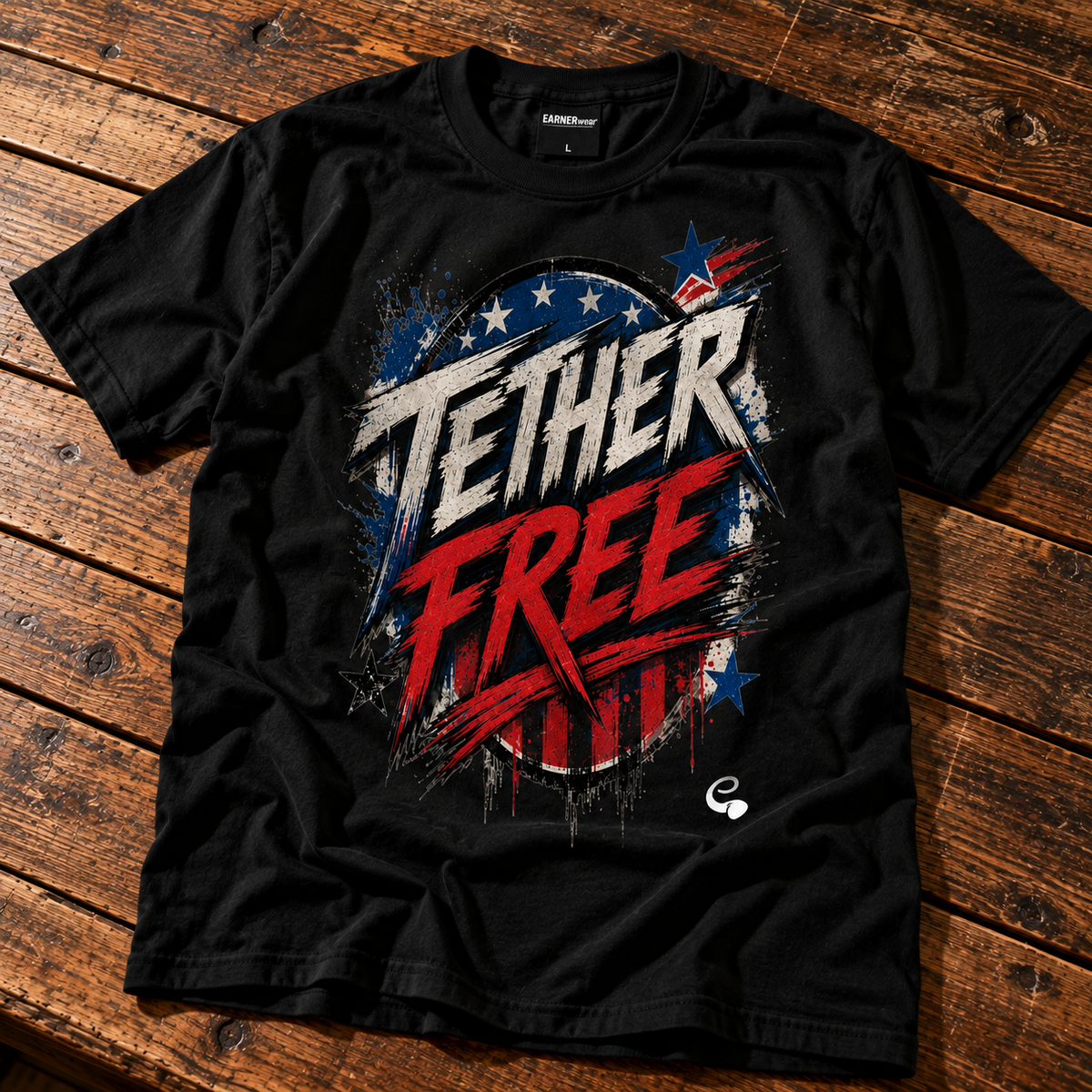 Tether Free — EARNERwear T-Shirt