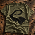 EARNERwear shirt lifestyle flat lay on rustic wood background
